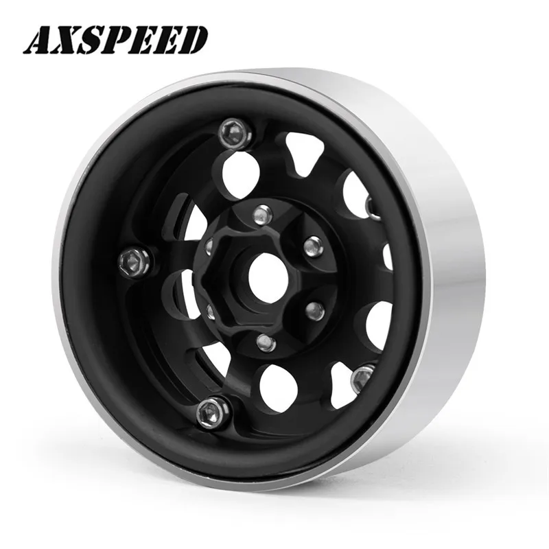AXSPEED высокое качество 1 9 сплавочных ободьев дюймов колёсные диски для 1/10 RC D90 SCX10