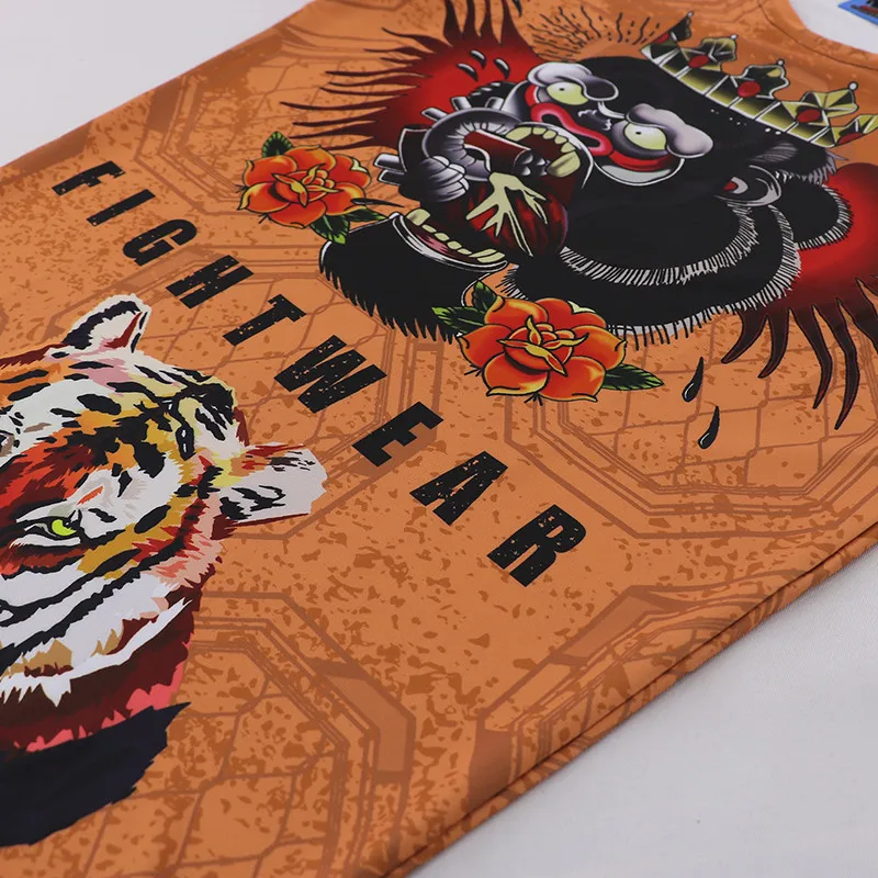 Спортивная футболка Для MMA бокса тайского спорта|Майки для бокса| |