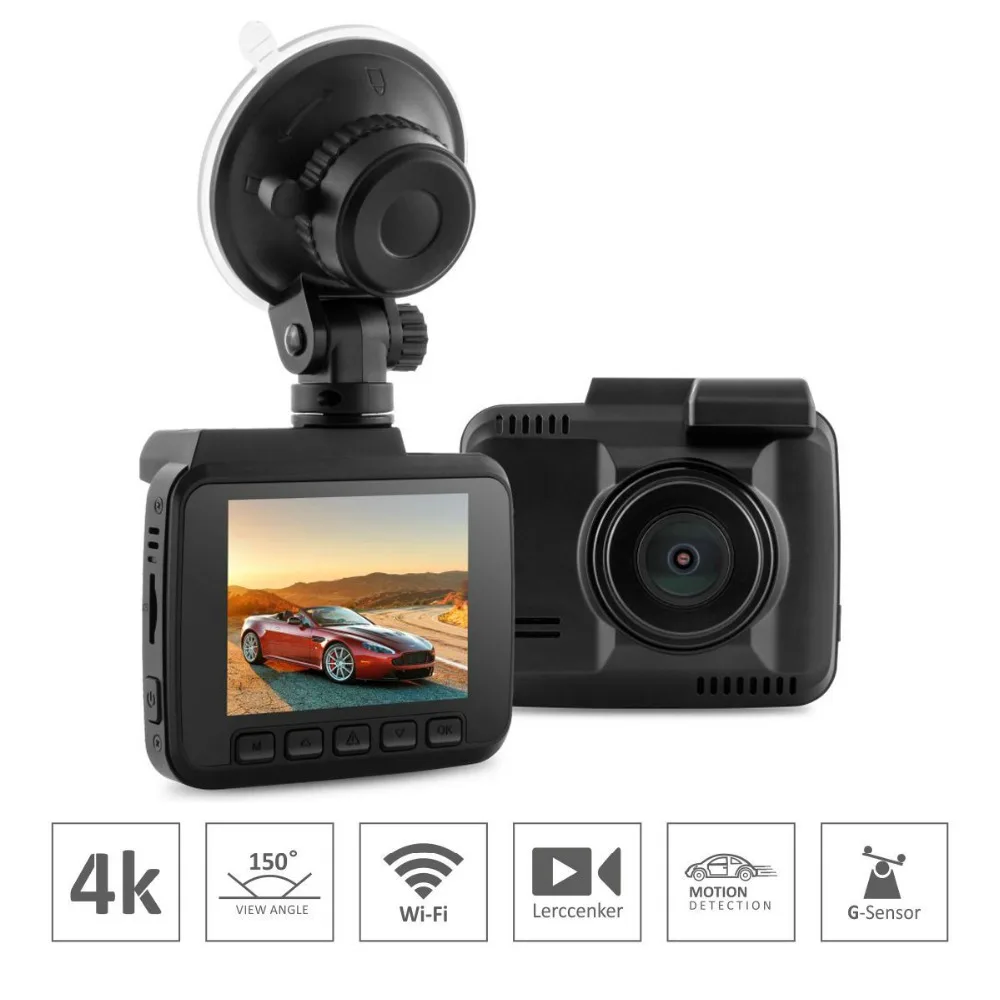 GS63H 2160 P 4 к К Автомобильный dvr камера с Wi Fi 2 дюймов Новатэк 96660 видео регистраторы