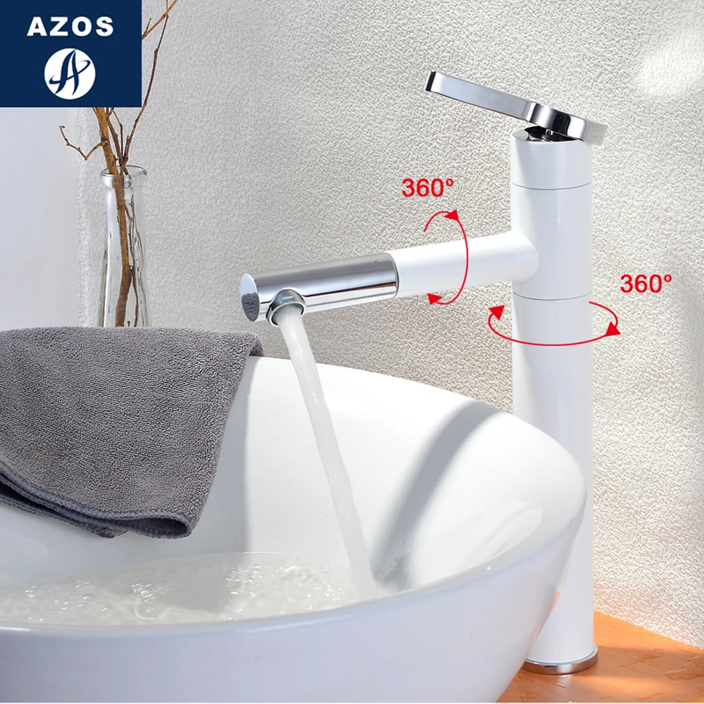 Современный Смеситель для ванной комнаты с одной ручкой и поворотным носиком