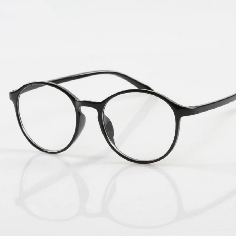 2019 TR90 круглые черные женские и мужские очки для дальнозоркости с диоптриями 1 0 5 2 3