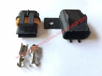 10 sets 2 pin delphi female and male sealed connectors for inline fuse wiring automotive connector 12033769 54200521 12033731