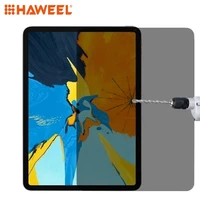 haweel 0 33mm 9h 2 5d privacy anti glare explosion proof tempered glass film for ipad pro 11 2018 screen film protector