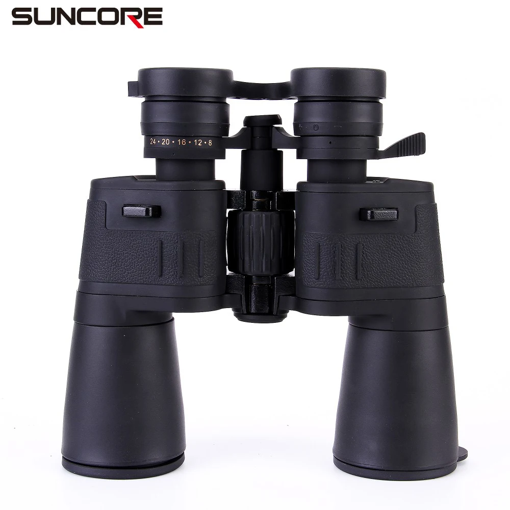 Suncore Прямая Продажа с фабрики Высокое качество long range бинокль 8-24x50 Портативный