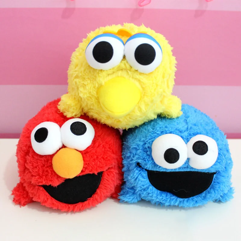 Мини Улица Сезам плюшевые мягкие игрушки эльмо большая птица монстр кукла для
