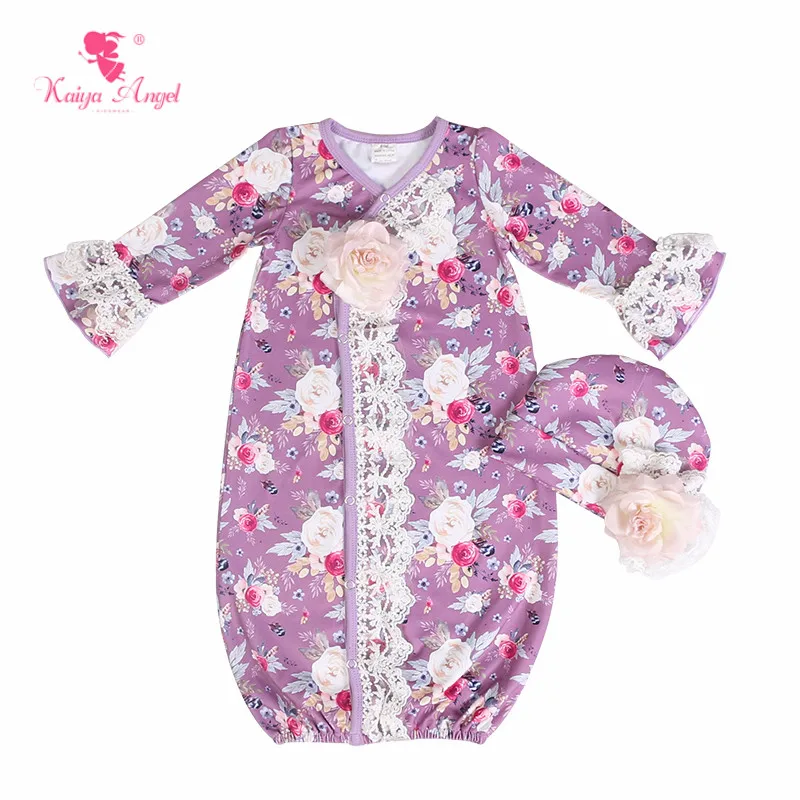 Kaiya Angel/Лидер продаж платье с длинными рукавами и оборками для маленьких девочек