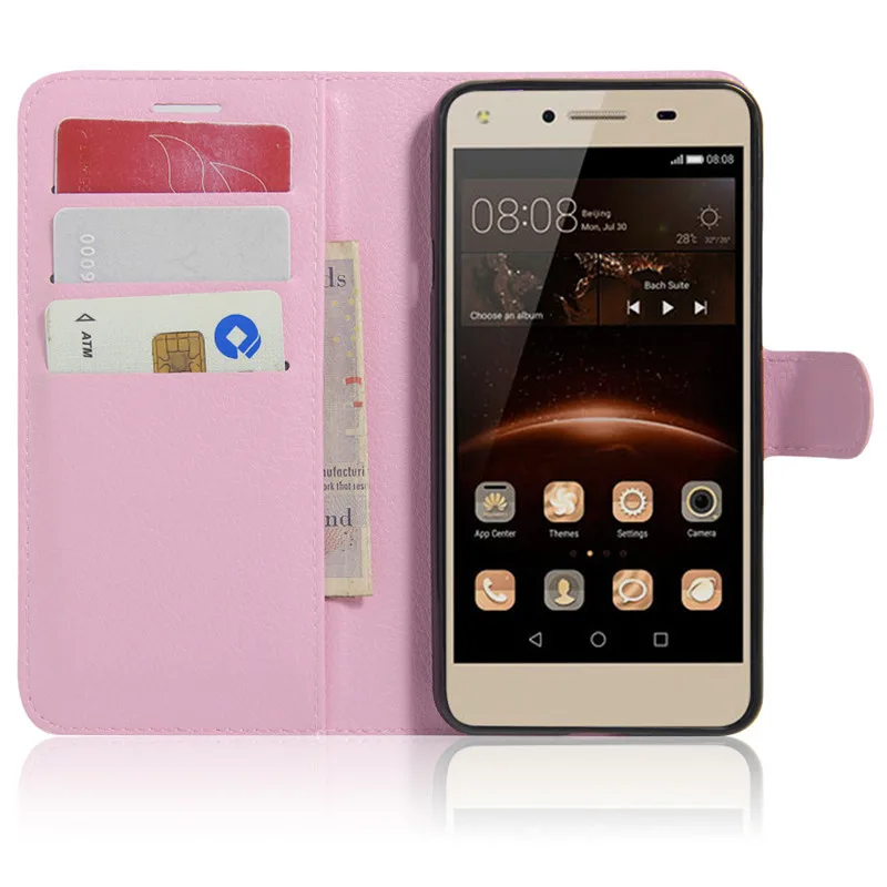 Чехол-бумажник для Huawei Y5II Huawey Y5 II 2 Y 5ii Lte CUN U29 CUN-U29 CUN-L21 Y6 Elite кожаный флип-чехол