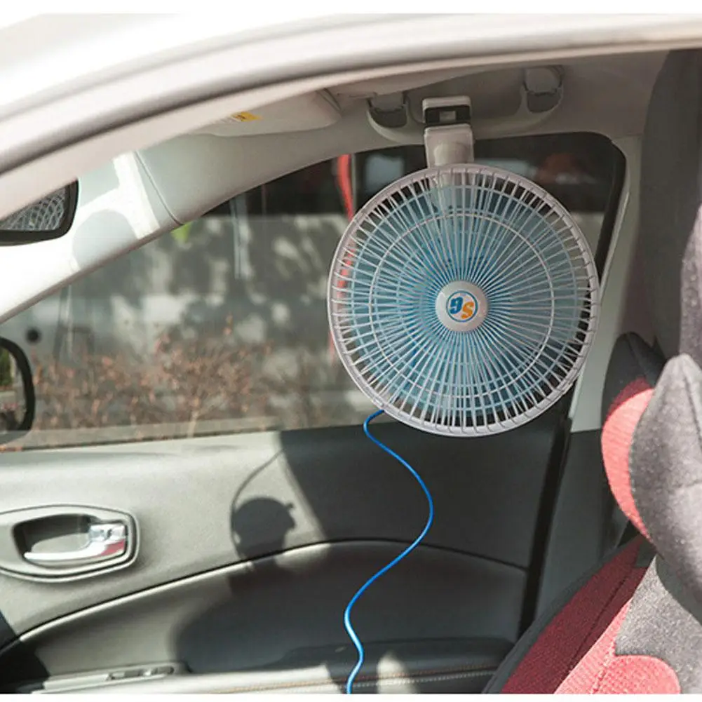 Car Cooler Solar Fan 12V 24V Electric Radiator Cooling Fan Reversible High Performance Thermo Cooler Ventilator 12v For Car