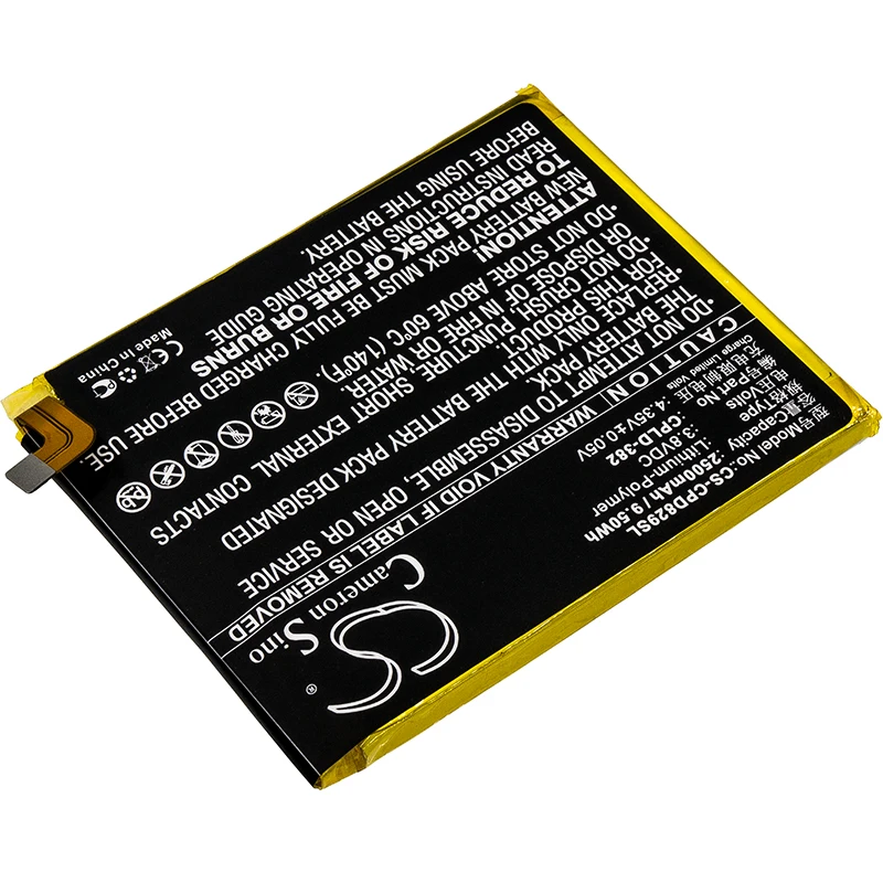 Cameron sino обновление для Coolpad CPLD-382 мобильный Смартфон батарея литий-полимерный 2500