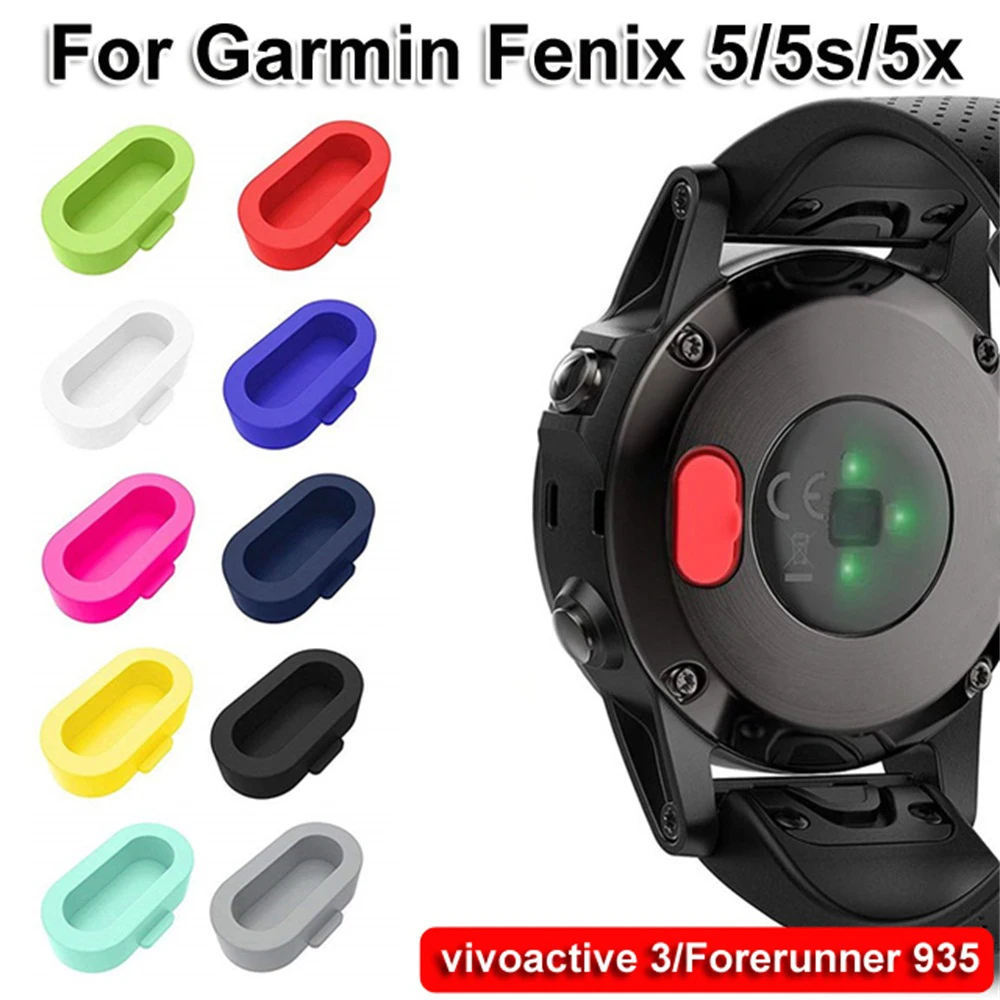 10 шт. модный пылезащитный силиконовый чехол для умных часов Garmin Fenix 5 5s 5x plus vivoactive 3