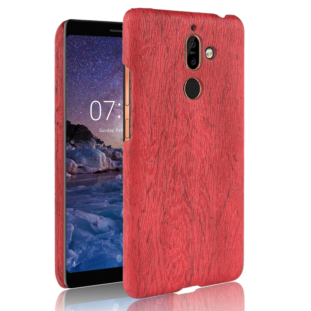 Новый чехол subin для Nokia 7 plus 6 0 дюйма из искусственной кожи с зернистой