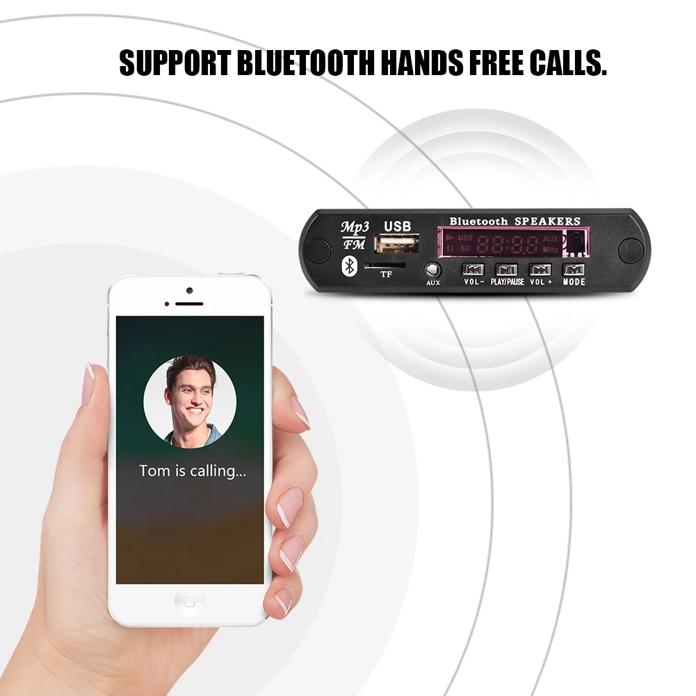MP3 WMA декодер плата аудио беспроводной BT модуль декодеры USB TF FM громкой связи с
