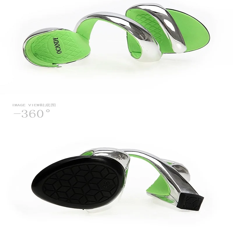 Туфли на высоком каблуке Женские сандалии Новинка 2020 года Модные пикантные