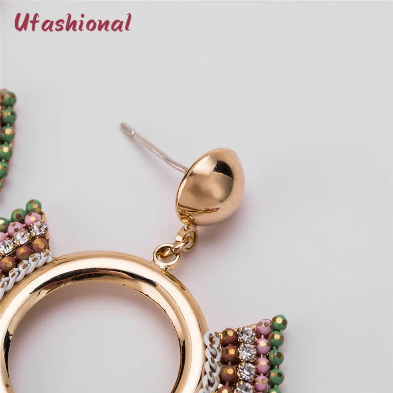 Букле D'oreille Femme 925 Серебряный иглы стерлингового Серебряные Серьги европейских