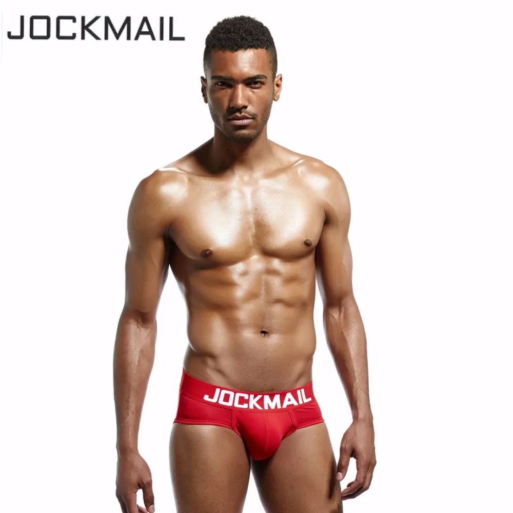 Мужские трусы бикини JOCKMAIL Классические однотонные хлопковые u образной формы