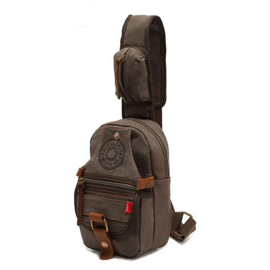 LONMMY Многофункциональный Crossbody сумки Для мужчин зарядка через usb груди пакет
