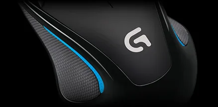 Игровая мышь logitech G300S с высокой скоростью передачи данных для левой и правой руки симметричный дизайн 9 программируемых кнопок