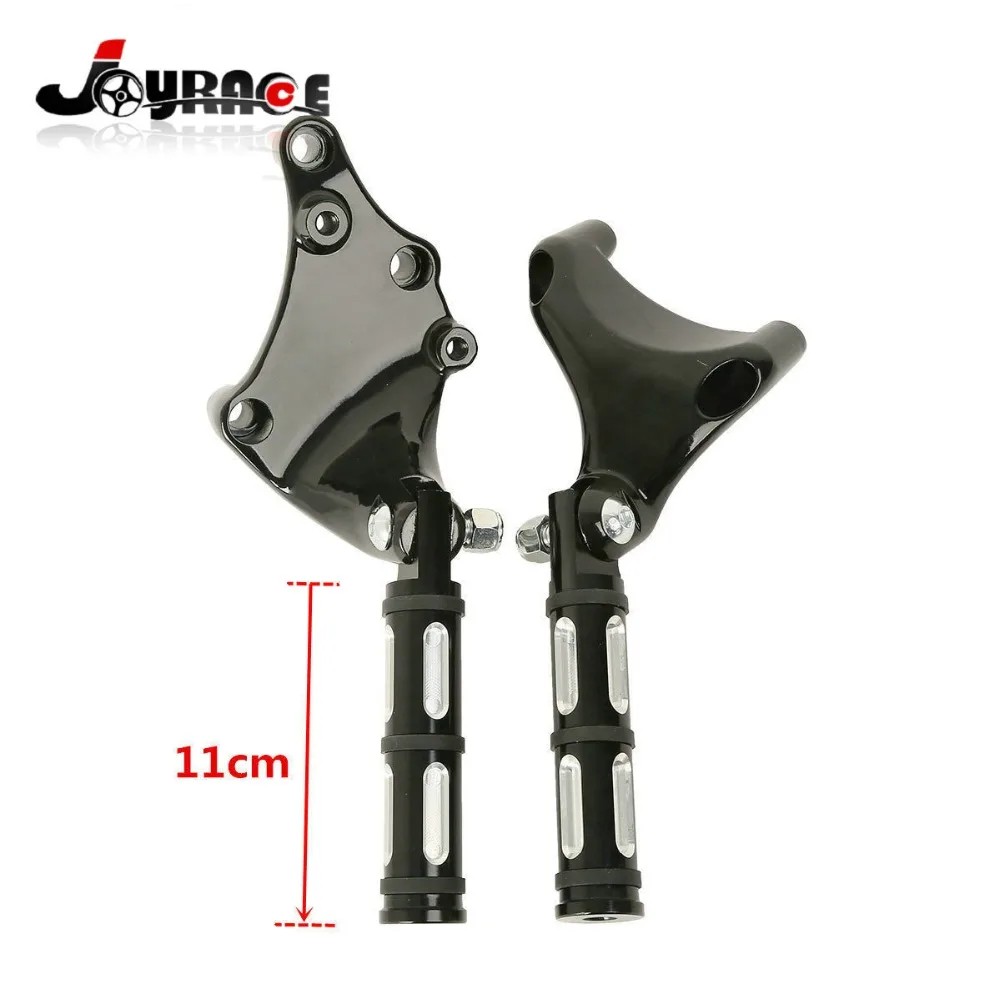 Задняя пассажирская ножная педаль и крепление для Harley Sportster XL 883 1200 14 16|passenger foot