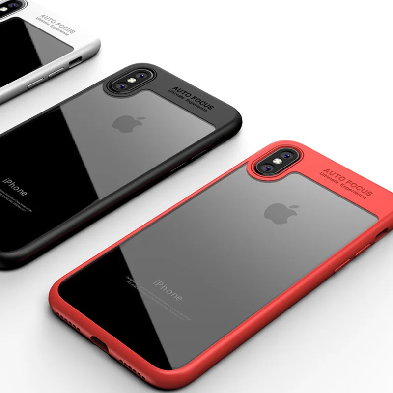 Floveme ультра тонкий антибликовое высокое качество телефон чехол для iPhone X 6 6s 7 8 Plus