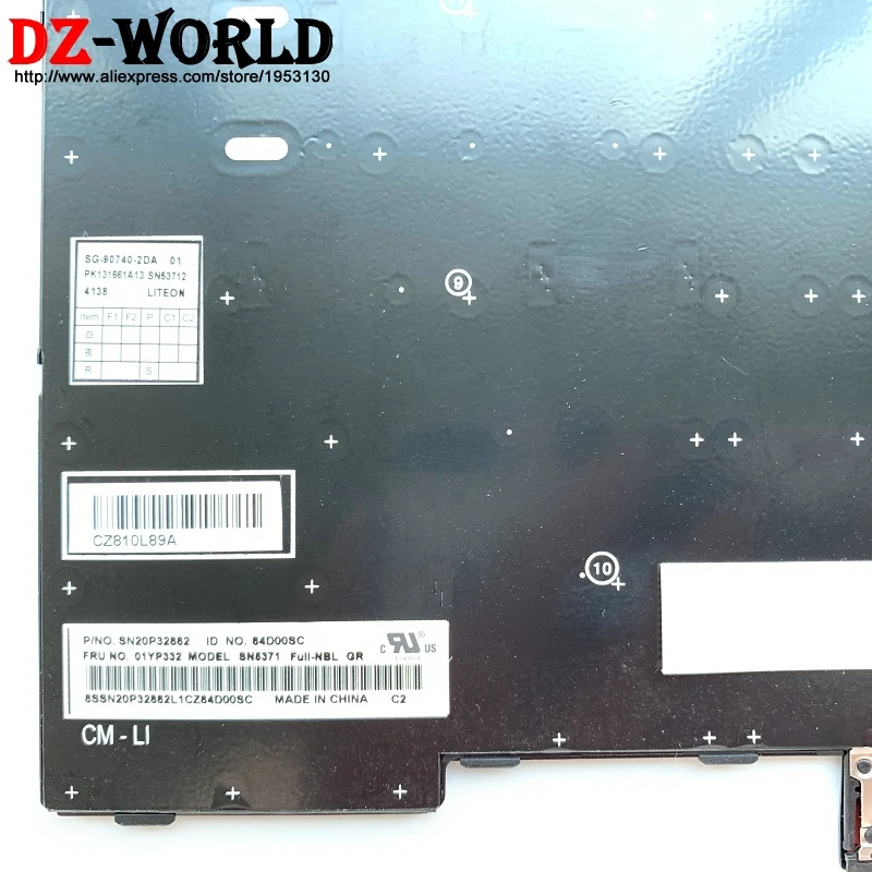 New Original German Keyboard for Lenovo Thinkpad E480 E490 T480S L480 T490 T495 L390 L380 Yoga L490 P43s Laptop Germany Tastatur|Клавиатуры