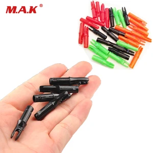 50 шт. стрела внутренняя Nocks ID 6,2 мм OD 7,6 мм DIY углеродная Стекловолоконная стрела вал для стрельбы из лука охота стрельба