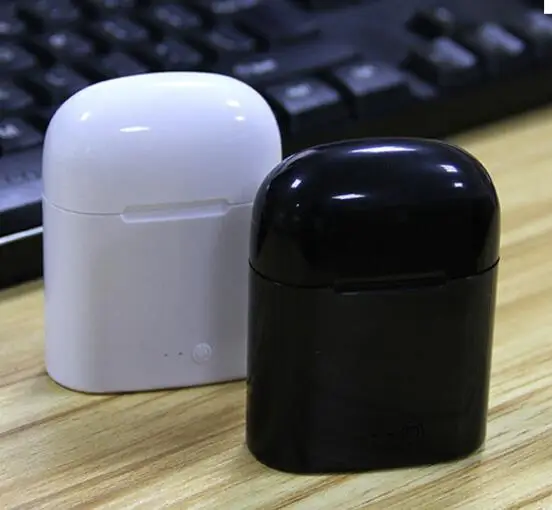 I7S TWS Twins Bluetooth наушники мини Беспроводные с микрофоном Стерео V4.2 для Iphone Android в