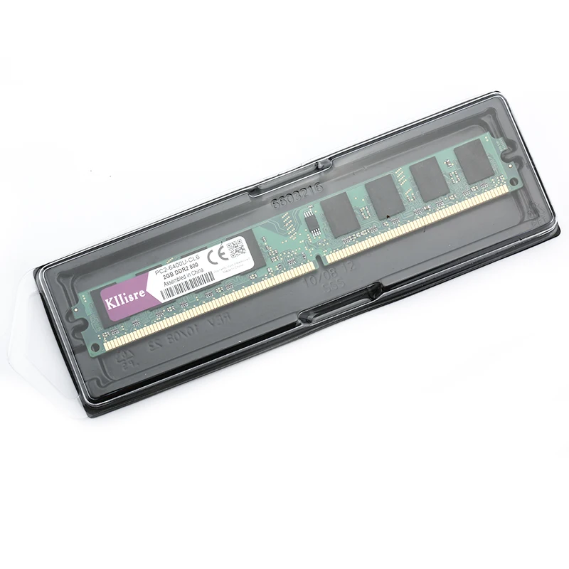 Kllisre DDR2 1 ГБ 2 ram 800 МГц 667 533 Non ECC 240 контактный Памяти Для Настольных Компьютеров|desktop