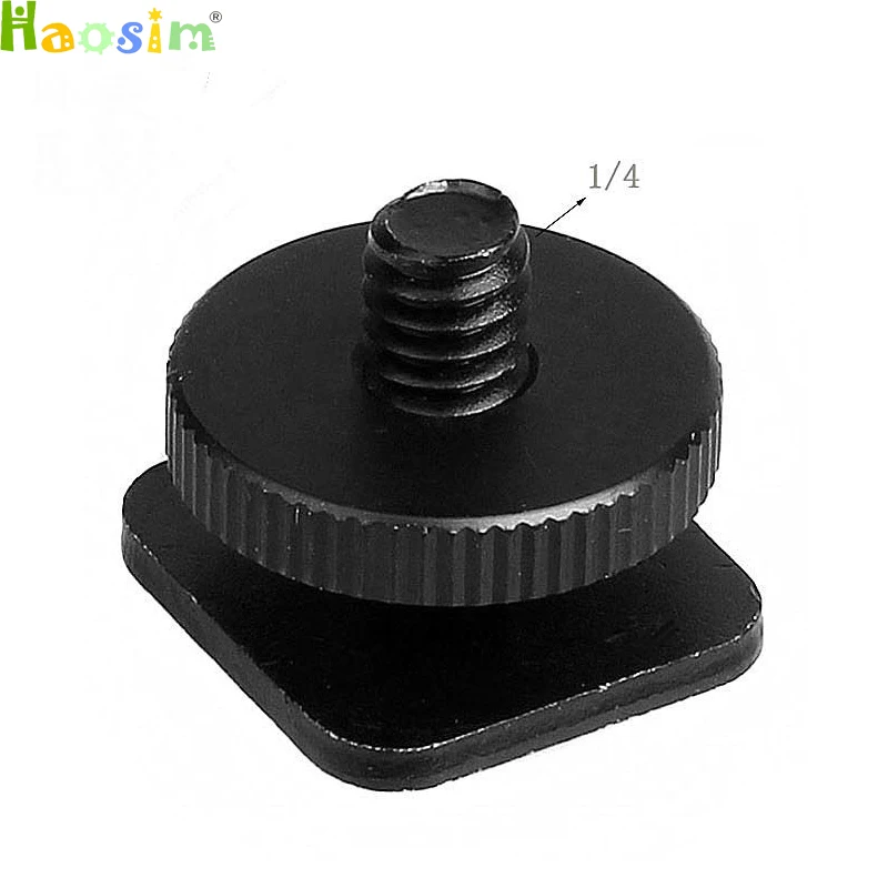 

1/4" Tripod Mount Screw with one Layer to Flash Hot Shoe Adapter Holder Mount Photo Studio Accessories