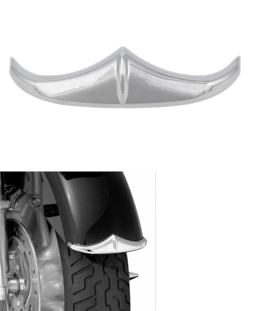 

Motorcycle Front Fender Accent Decoration Tip Trim For Harley Dyna Electra Glide Road Glide Street Glide Tri Glide Custom