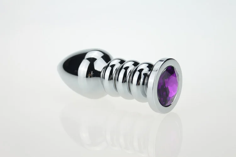 Металлический Массажер для Анальная пробка секс игрушки из алюминиевого сплава