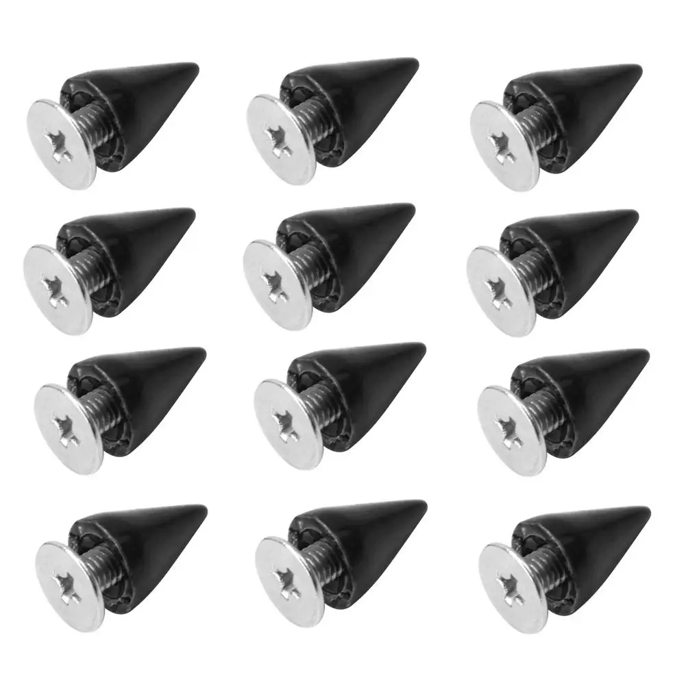 Заклепки в виде пуль черного цвета 100 шт. металлические шпильки винты сделай сам