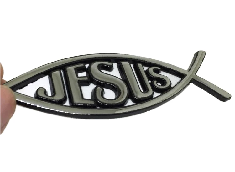 

Metal JESUS Car Emblems Badges Stickers