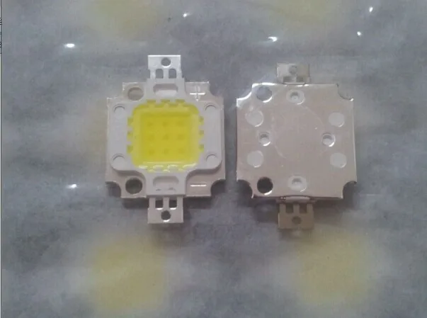 

10PCS / LOT 30 * 30mi l highlighted 10W white light, high-power LED integrated chip lamp beads