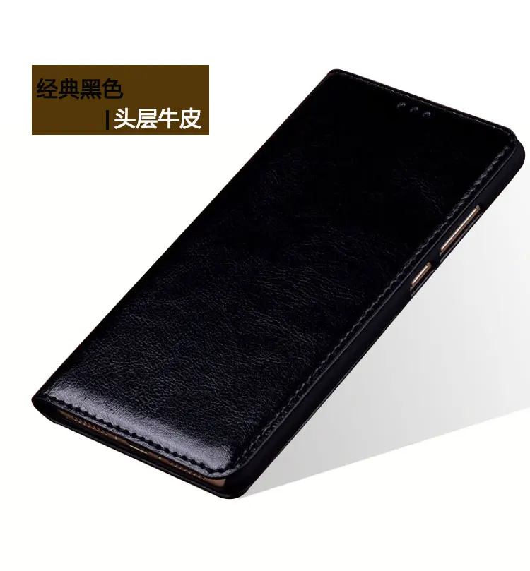 ND01 Чехол-книжка из натуральной кожи для samsung Galaxy Note 9 чехол для телефона для samsung Galaxy Note 9 флип-чехол - Цвет: Black 3