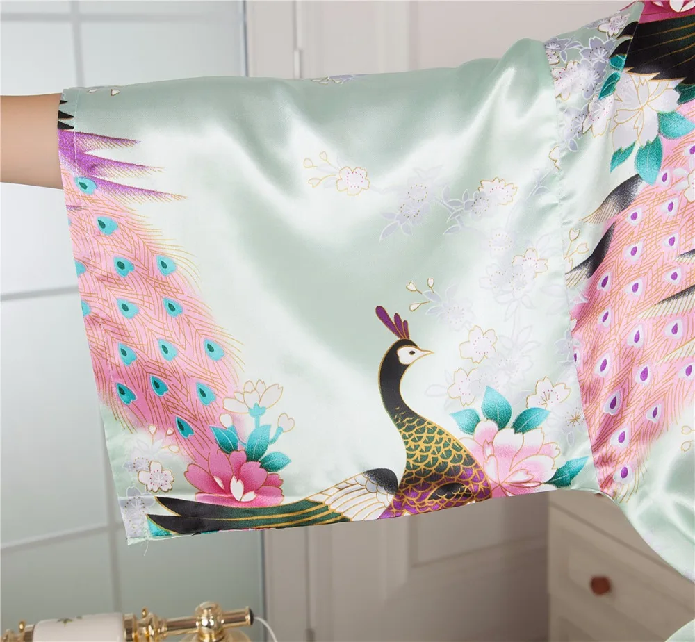 Халат невесты размера плюс свадебное кимоно мини халат для женщин из