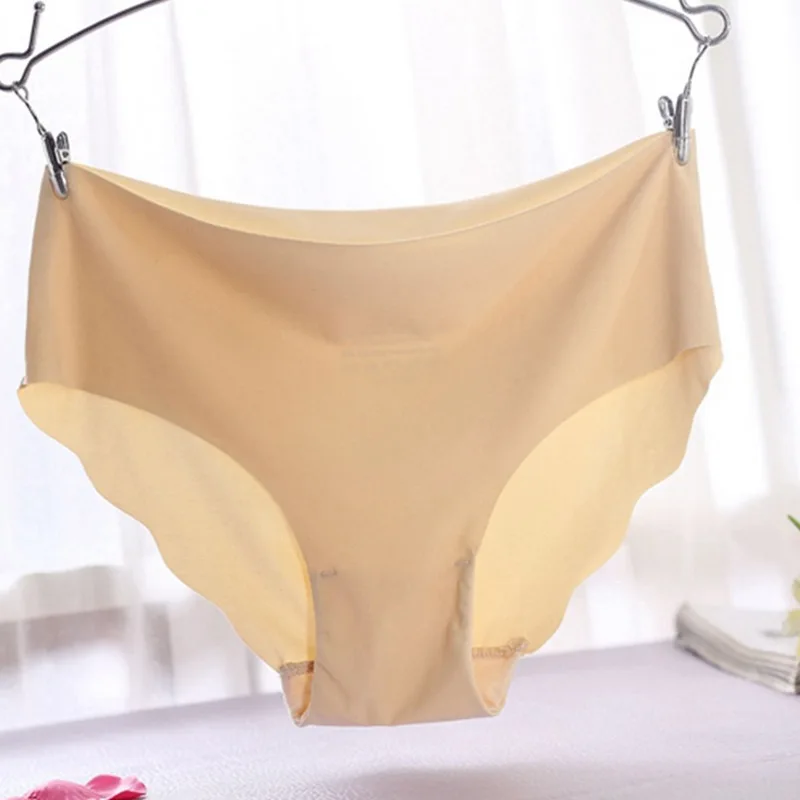 Трусики женские Мягкие Бесшовные со средней талией M/L|underwear panties|lingerie briefshipster underwear