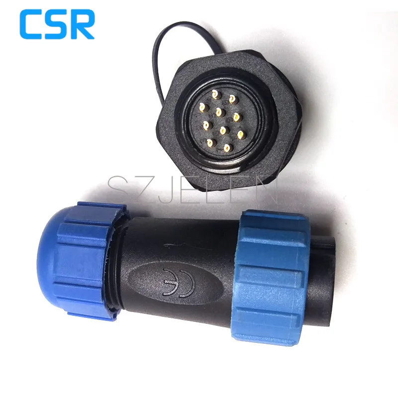 SP2110/P10 S10 10 pin Автомобильные разъемы светодиодные водонепроницаемые промышленные