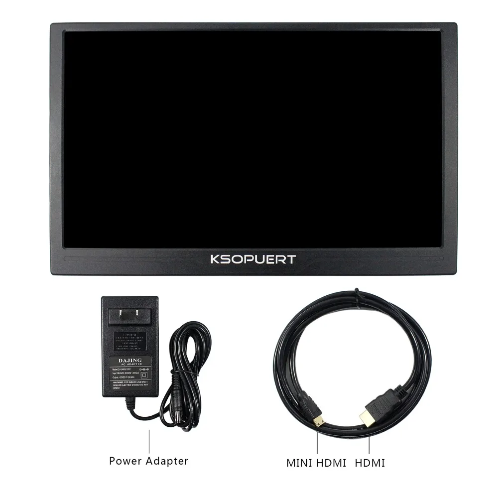 4K LCD Monitor 15.6inch 3840x2160 HDMI Input Speaker Build In For Game | Электроника