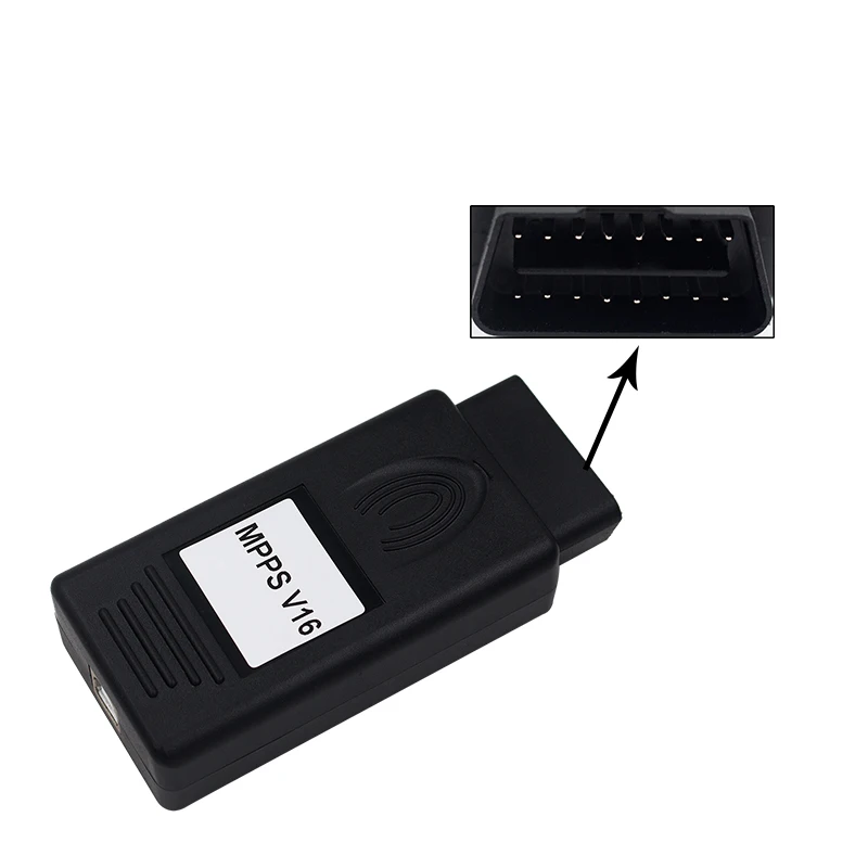 MPPS V16 OBD2 ЭБУ чип Тюнинг Интерфейс Flasher пере для повседневного использования 15/16/17