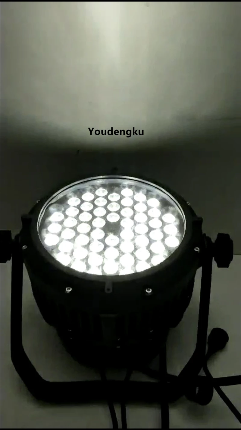 6 шт. rgbw светодиодный прожектор 4 в 1 ip65 par 64 led ce rohs водонепроницаемый 54 3w par|Эффект