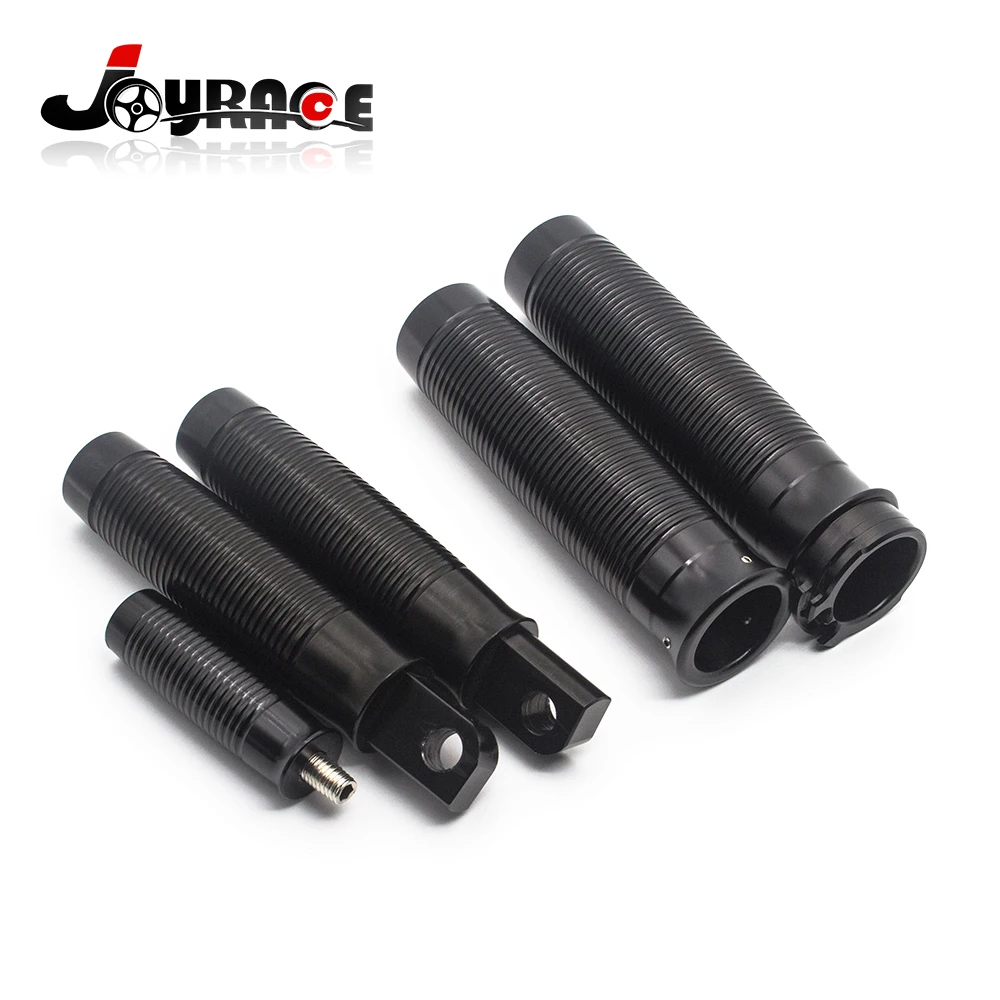 Черный грубый Ремесла Мотоцикл рукоятка и подставка для ног колышек Harley