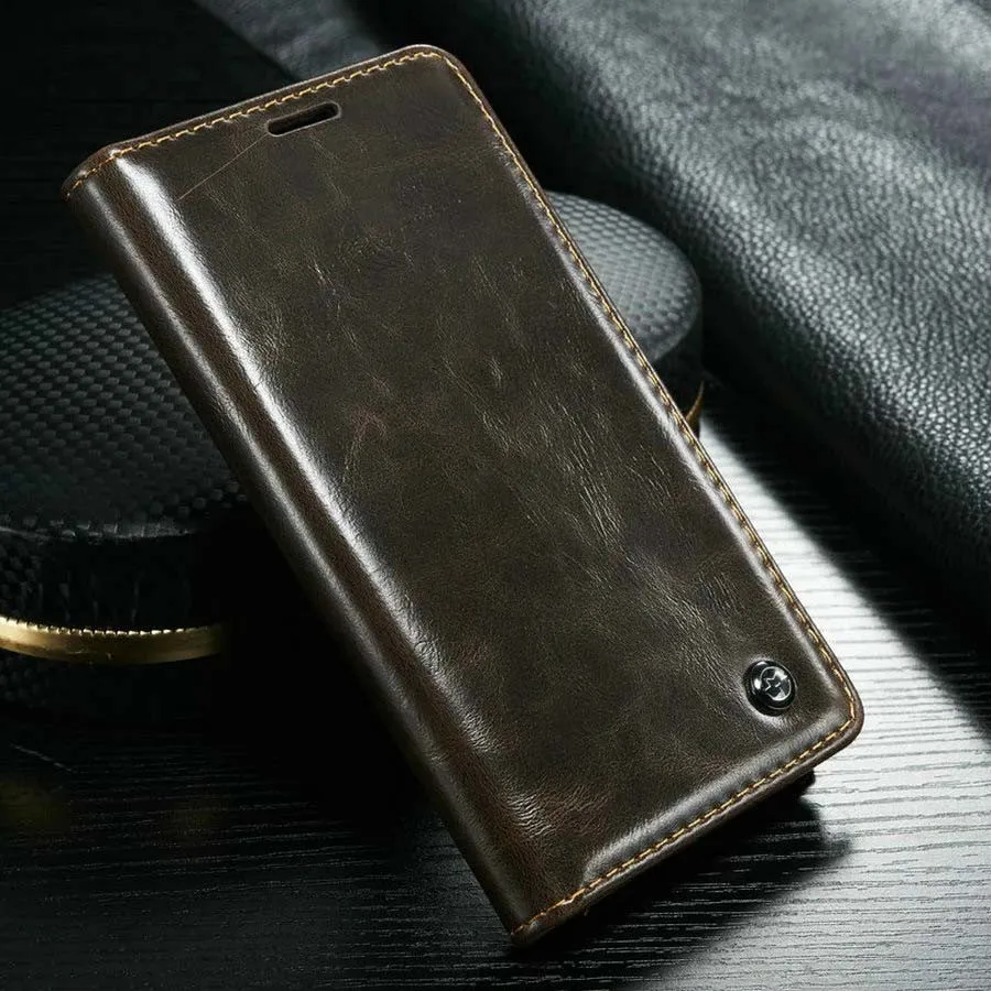 Чехол для телефона A3 (2015) A310 (2016) CaseMe роскошный кожаный чехол Samsung Магнитный флип с