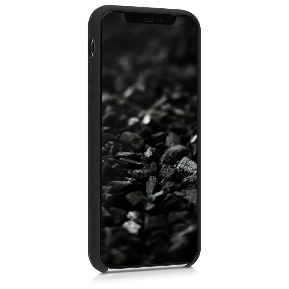 Роскошный черный мягкий силиконовый чехол для телефона из ТПУ iPhone MAX XS XR X10 5 5S 5SE 6 6S