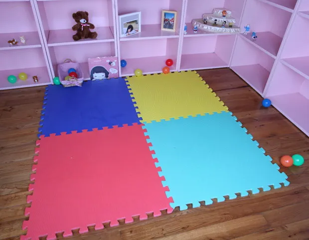 Детский коврик пазл из пены толстый нескользящий для йоги 60 см PX63|foam puzzle mat|kids play