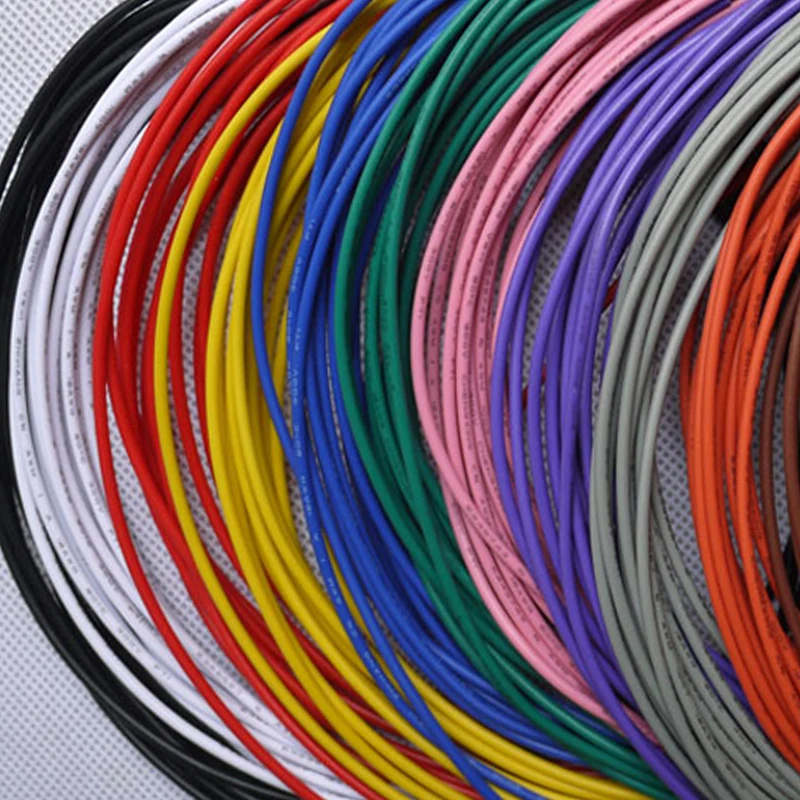 Аркадный многожильный соединительный провод 22AWG гибкий ПВХ электронный луженый