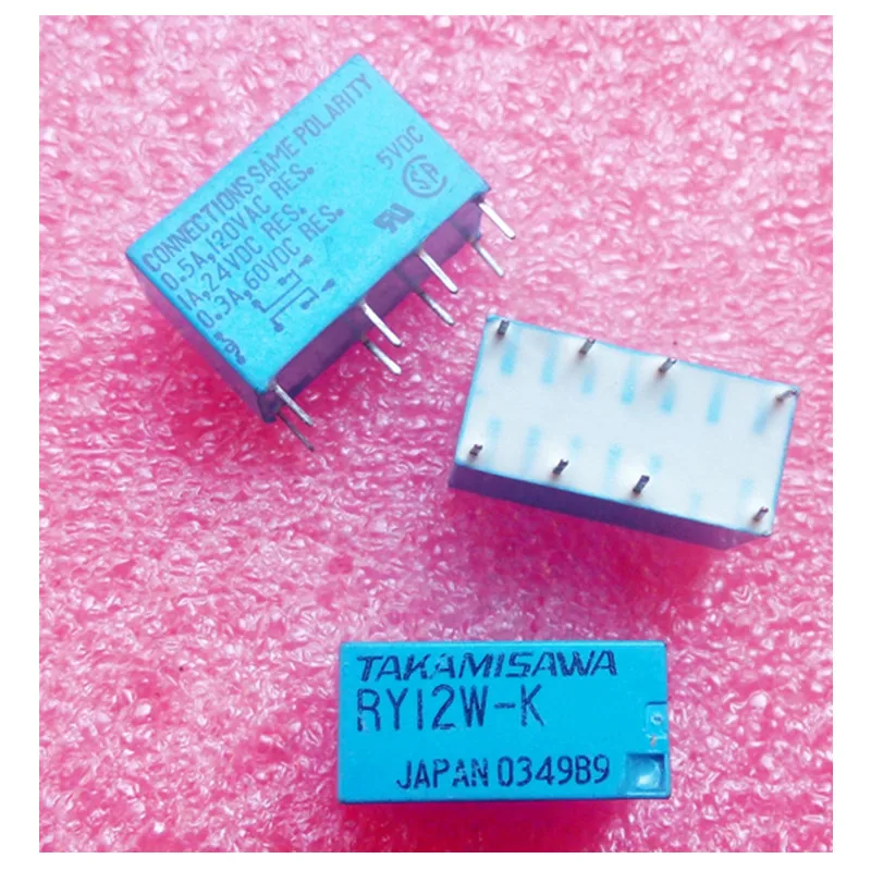 

wholesale 10pcs/lot relay 12VDC RY12W-K