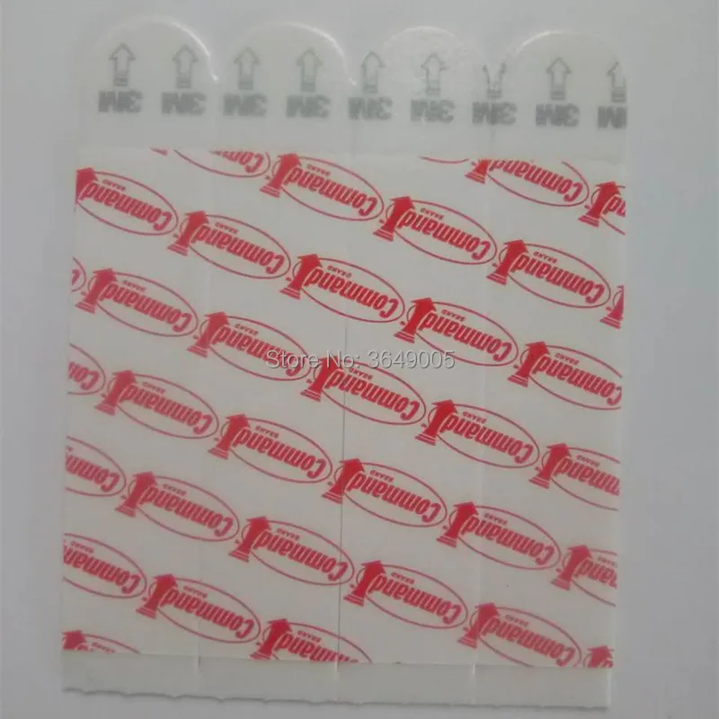 Tiras de repuesto para mando de pared, accesorio para colgar en la pared, peque&ntilde;o, mediano, grande, 3M, 1000 unidades-1