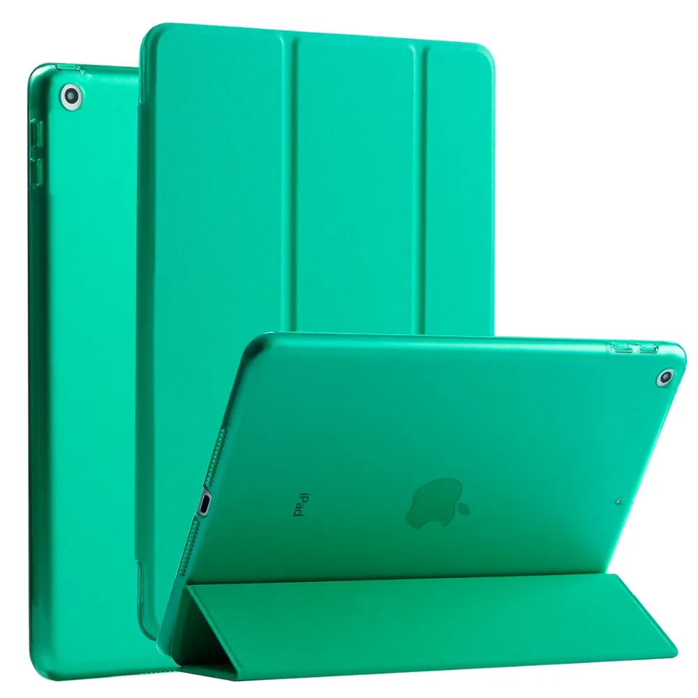Чехол для нового iPad 2017 9 7 дюймов Carry360 Модные PU кожаный чехол Магнит Wake сна Apple