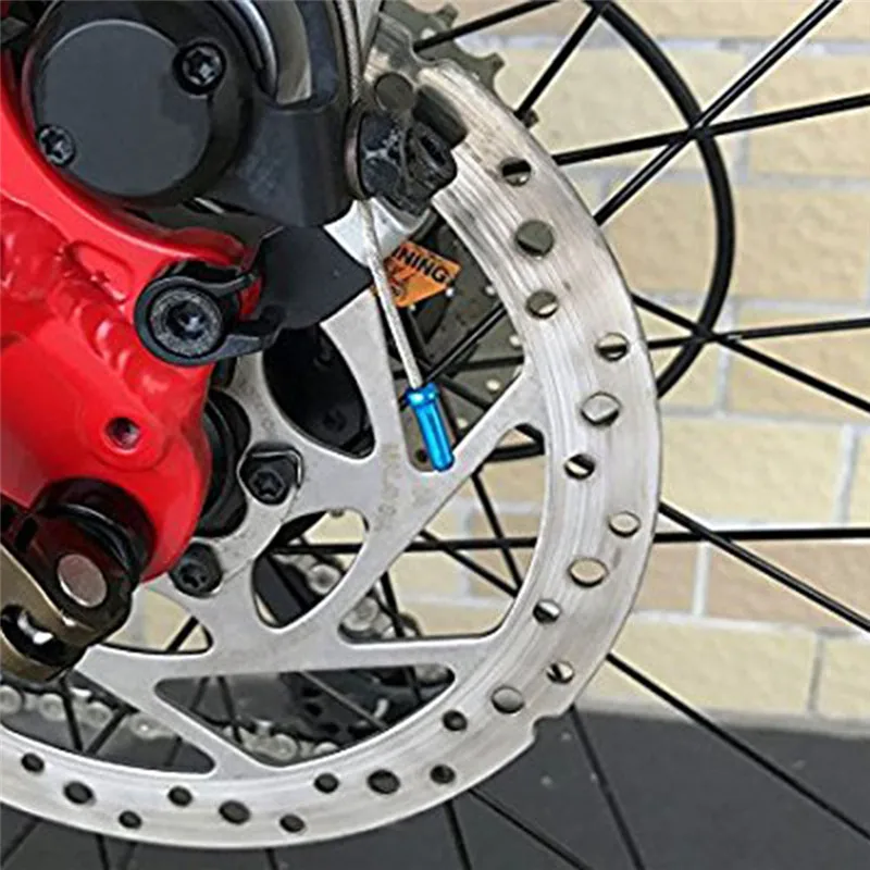 10 Pcs Portable Bersepeda Rem Gear Kabel Ferrule Cap Sepeda Kawat Dalam Paduan Rambut Keriting Penutup Puting Aksesoris Sepeda 4 Warna