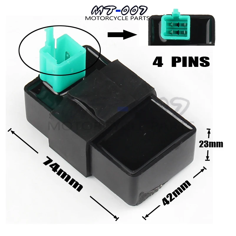 4 контактный зубцов DC CDI REV BOX 125 куб. См 150CC 200CC 250CC 300CC ATV Скутер GO KART new|dc cdi|cdi dccdi box |